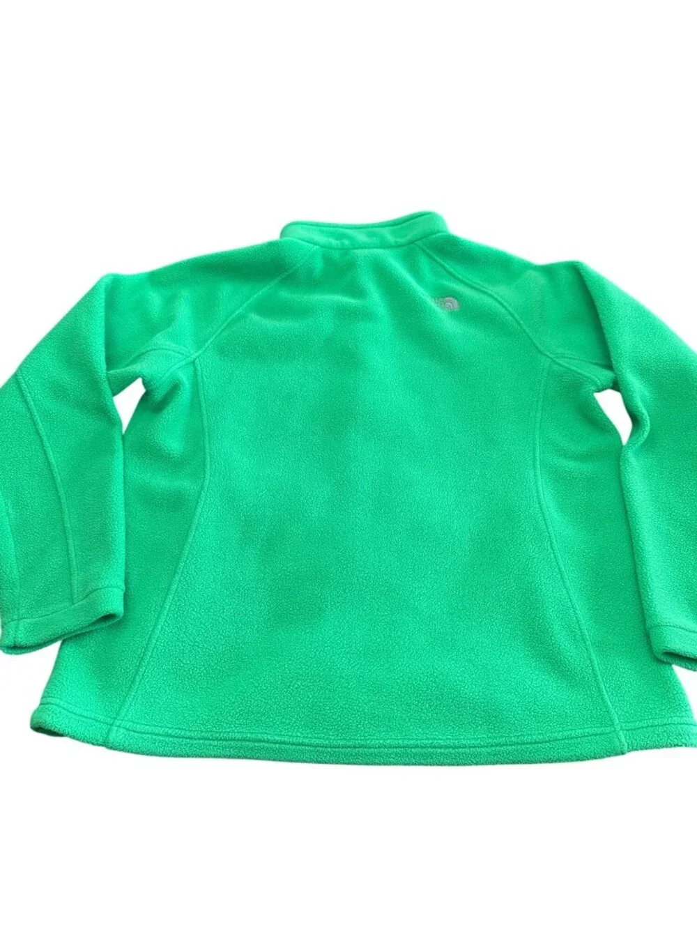 The North Face Jacket Women XL Green Fleece Full Zip Coat - Picture 14 of 14